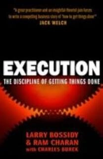 execution the dicipline of getting things done  (used,paper back, good condition)