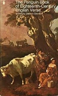Eighteenth-century english verse (used,paper back, good condition)