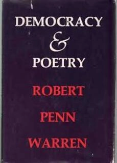 democracy & poetry (used,paper back, good condition)
