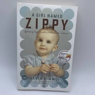 A girl named zippy (used,paper back, good condition)
