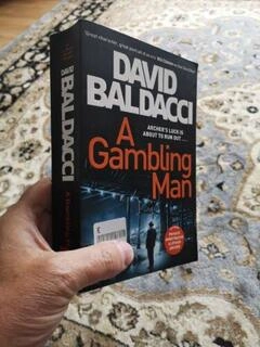 A gambling man (used,paper back, good condition)