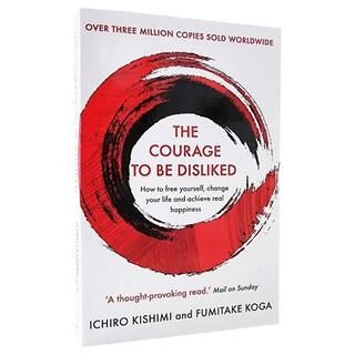 the courage to be disliked (used,hard cover,good condition)