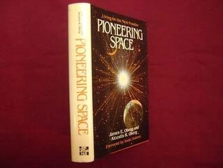 pioneering space (used,hard cover,good condition)