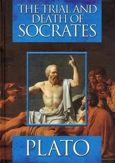 The trial and death of socrates (used,hard cover,good condition)