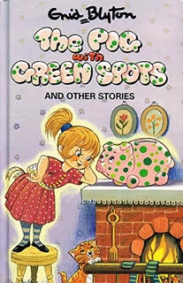 The pig with green spots (used,hard cover,good condition)