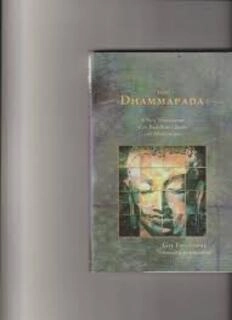 The dhammapada (used,hard cover,good condition)