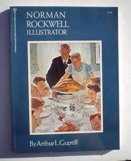 norman rockwell illustrator (used,hard cover,good condition)