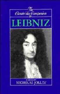 The cambridge companion leibniz (used,paper back, good condition)