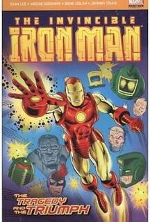 The invincible iron man the tragedy and the triumph (used,paper back, good condition)