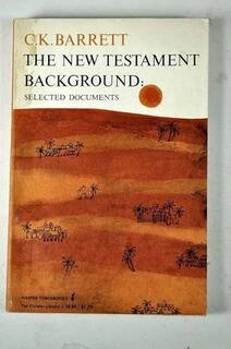 The new testament background (used,paper back, good condition)