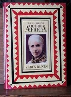 the illustrated out of africa (used,hard cover,good condition)