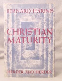 christian maturity (used,hard cover,good condition)