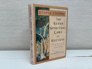 The seven spiritual laws of success (used,hard cover,good condition)