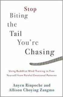 stop biting the tail you're chasing (used,paper back, good condition)