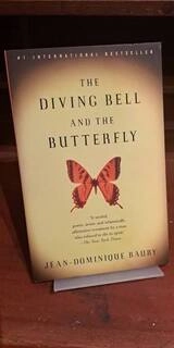 The diving bell and the butterfly (used,paper back, good condition)