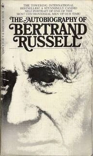 the autobiography of bertrand russell (used,paper back, good condition)