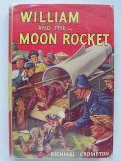 william and the moon rocket (used,paper back, good condition)