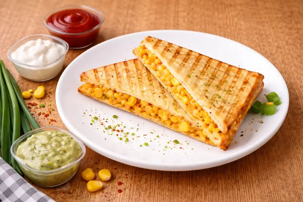 Corn Cheese Sandwich