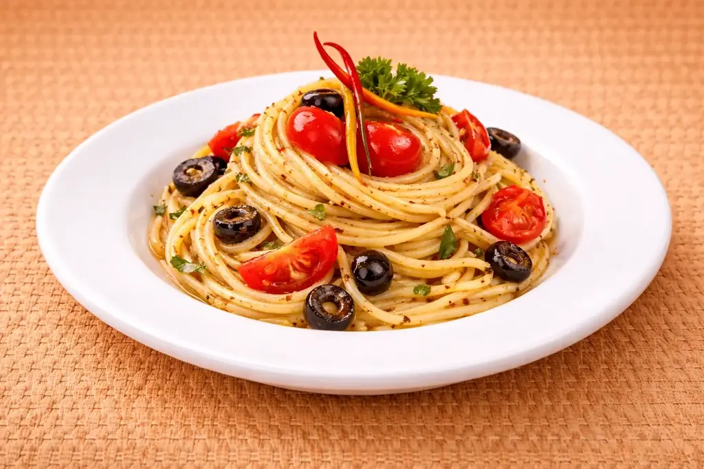 Spaghetti Aglio e Olio-1 Serving
