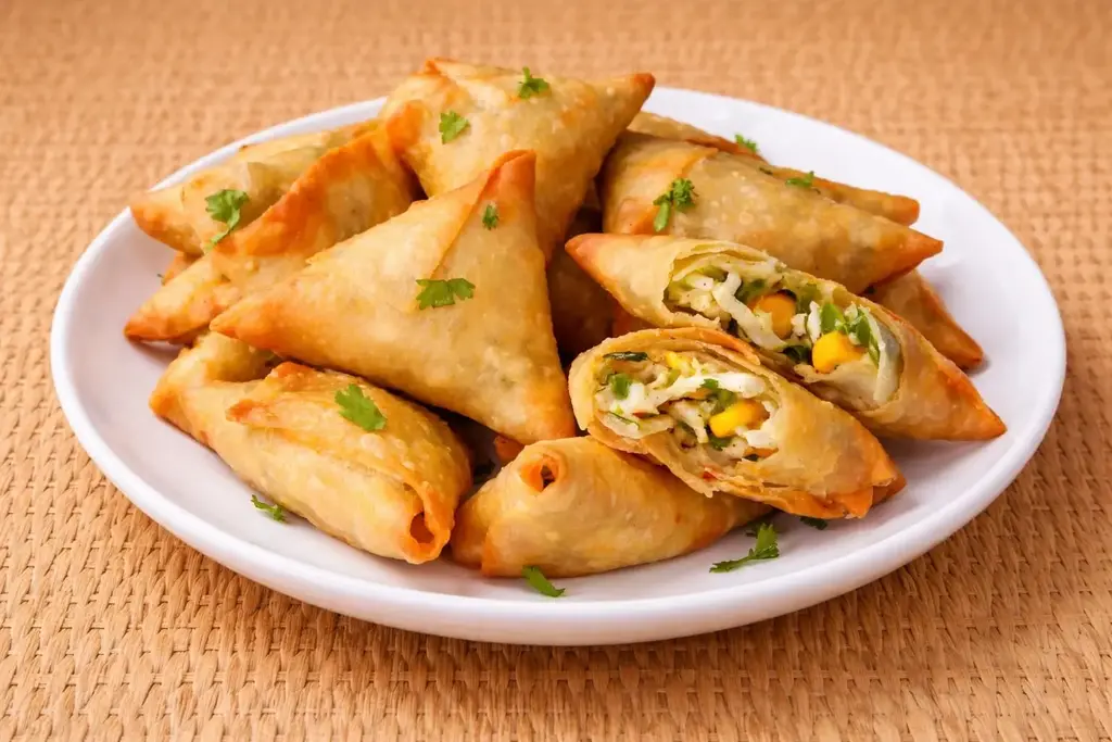 Cheese Paneer Patti Samosa - 1pc
