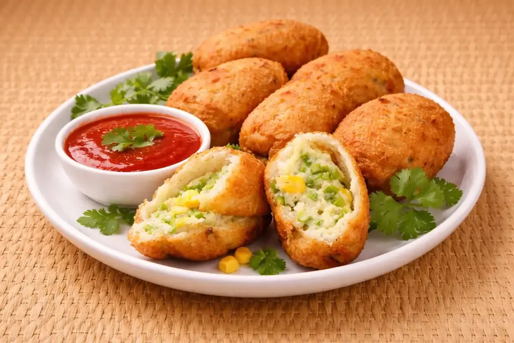 Cheese Corn Bread Roll -1pc