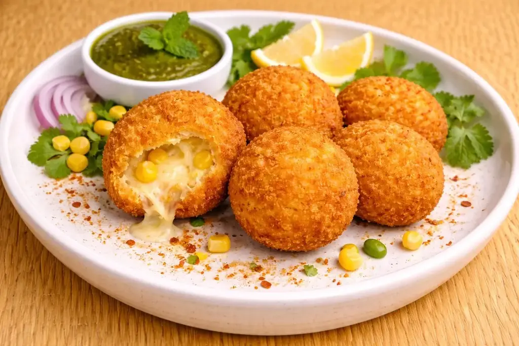 Cheese Corn Balls -2 pc