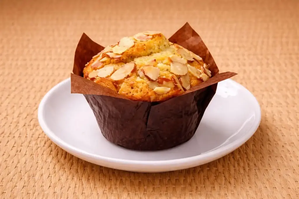 Jumbo Almond Muffin -1pc