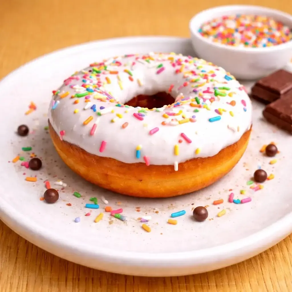 White Chocolate Donut-1 pc