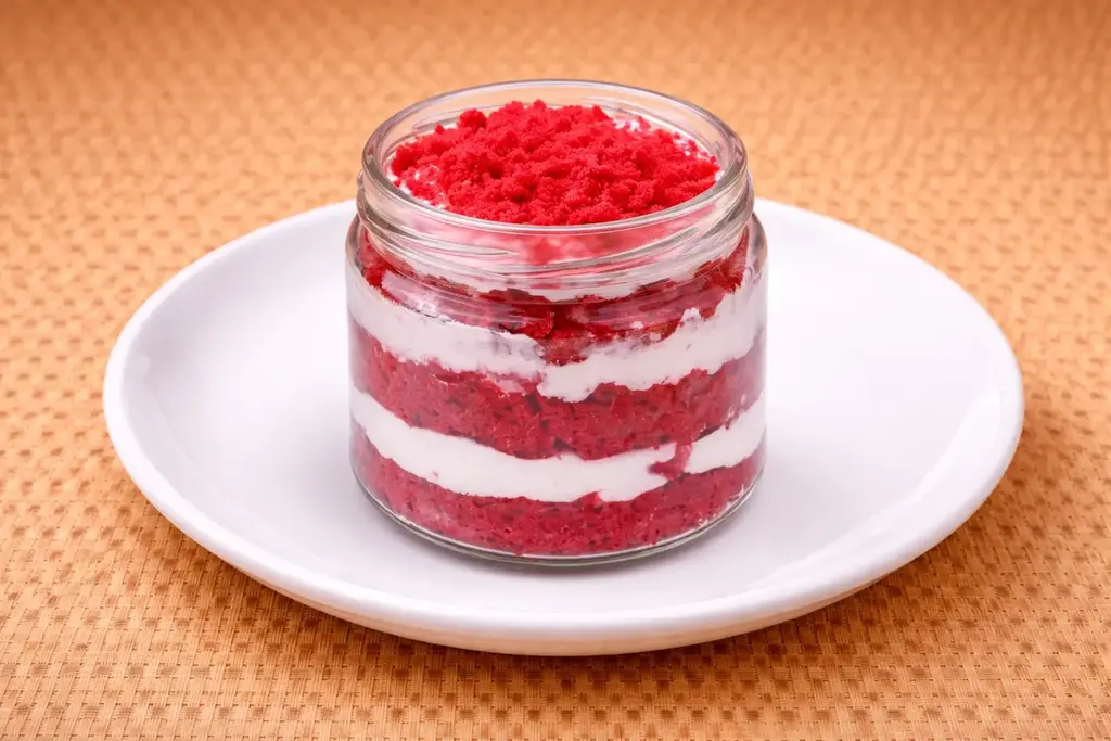 Red Velvet Jar