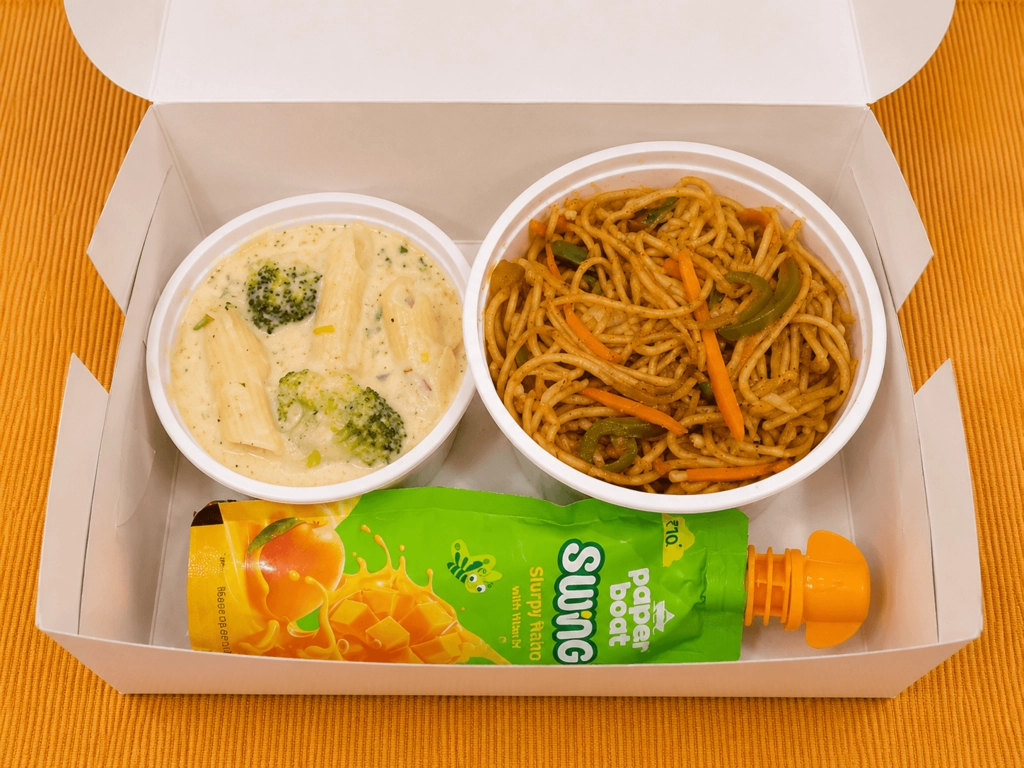 Penne Pasta Arabiata,Noodles, Paperboat juice