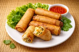 Vegetable Spring Rolls -2 pc