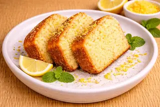 Lemon Cake Slice-1pc