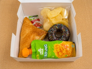 Veg Puff, Donut Combo