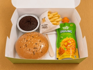Cheese Burger Choco Lava Cupcake Combo-2