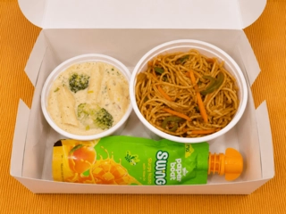 Penne Pasta Arabiata,Noodles, Paperboat juice