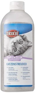 Trixie Trixie Simple'n'Clean Cat Litter Deodorizer (Baby Powder), 750 Gram