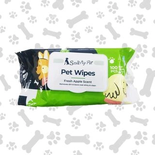Smarty Pet Soft Pet Wet Wipes for Dogs