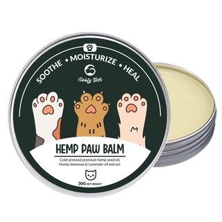Goofy Tails Hemp Paw Cream for Cats 30g | All Natural Hemp Paw Balm for Cats and Kittens