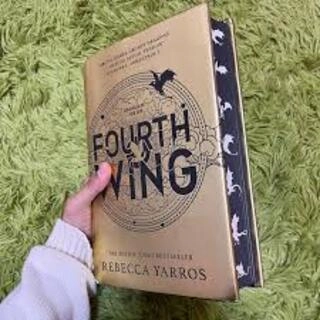 FOURTH WING Hardcover  Sprayed edges